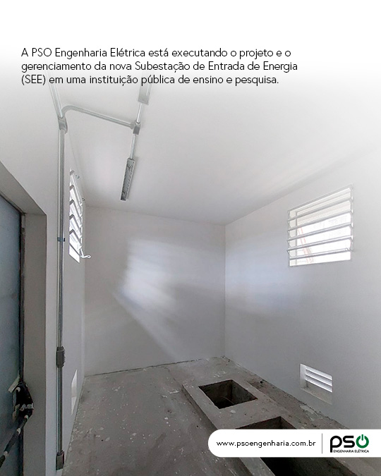 Gerenciamento de obra de subestação elétrica 02