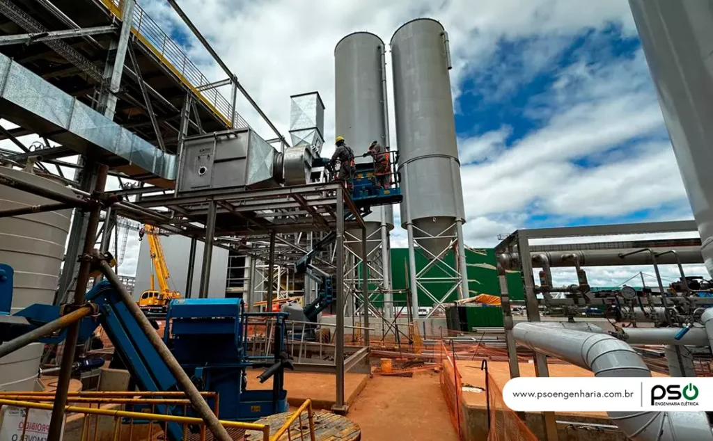 Montagens Elétricas Industriais pso engenharia eletrica