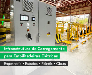 Infraestrutura de Carregamento para Empilhadeiras Elétricas