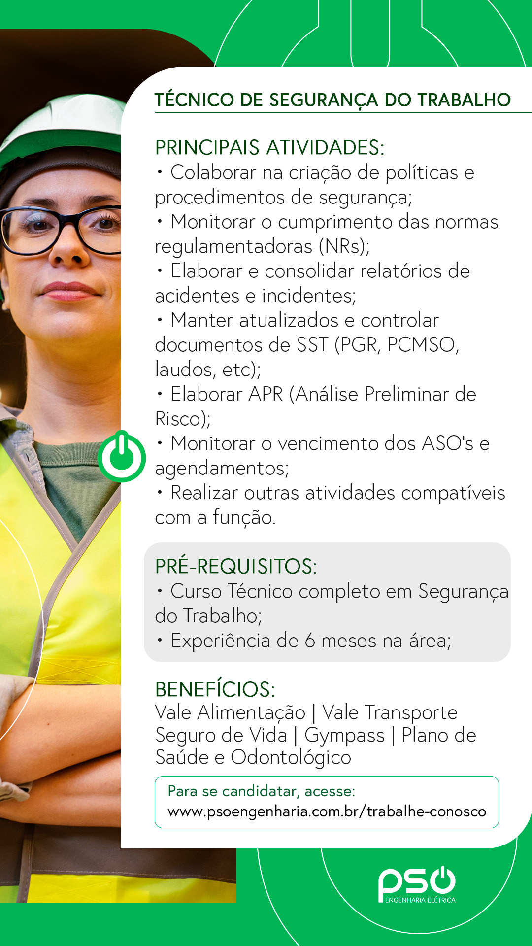 VAGA tst ipatinga site st